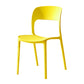 Contemporary Plastic Dining Room Chairs Open Back Dining Side Chair for Restaurant Use Clearhalo ' kitchen&dining_furn' 'Dining Chairs' 'Dining Tables & Seating' 'dining_chair' 'furn' 'furn_dining_chair' 'Furniture' 'furniture_dining_chair' 'Kitchen & Dining Furniture' 'kitchen' 3910829