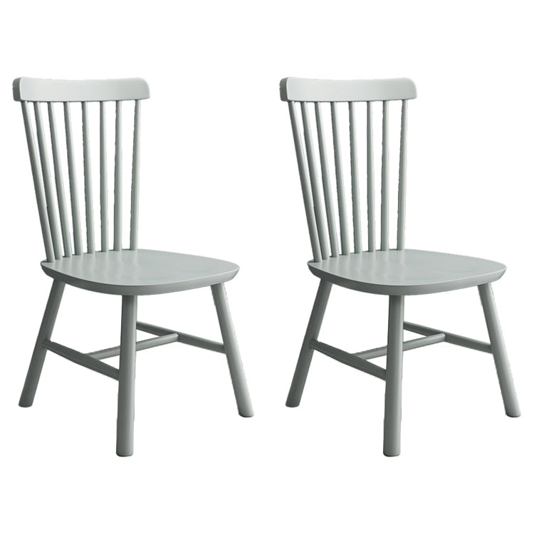 Modern Style Wooden Dining Chair Dining Armless Chair for Kitchen (Set of 2) Grey Clearhalo ' kitchen&dining_furn' 'Dining Chairs' 'Dining Tables & Seating' 'dining_chair' 'Furniture' 'furniture_dining_chair' 'Kitchen & Dining Furniture' 'kitchen' 3910861