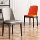 Contemporary Metal Dining Room Chairs Leather Dining Armless Chairs for Restaurant Clearhalo ' kitchen&dining_furn' 'Dining Chairs' 'Dining Tables & Seating' 'dining_chair' 'furn' 'furn_dining_chair' 'Furniture' 'furniture_dining_chair' 'Kitchen & Dining Furniture' 'kitchen' 3910874