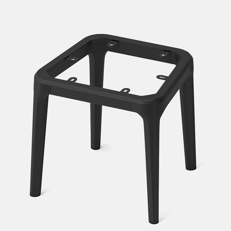 Contemporary Metal Dining Room Chairs Leather Dining Armless Chairs for Restaurant Clearhalo ' kitchen&dining_furn' 'Dining Chairs' 'Dining Tables & Seating' 'dining_chair' 'furn' 'furn_dining_chair' 'Furniture' 'furniture_dining_chair' 'Kitchen & Dining Furniture' 'kitchen' 3910890