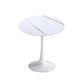 Modern Style Dining Table Round Sintered Stone Dining Table for Home Use White Gold White Clearhalo ' dining_table' 'Dining Tables & Seating' 'Dining Tables' 'furn' 'furn_dining_table' 'Furniture' 'furniture_dining_table' 'Kitchen & Dining Furniture' 'kitchen&dining_furn' 'kitchen' 'kitchen_dining_table' 3922661