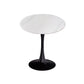 Modern Style Dining Table Round Sintered Stone Dining Table for Home Use Beige Black Clearhalo ' dining_table' 'Dining Tables & Seating' 'Dining Tables' 'furn' 'furn_dining_table' 'Furniture' 'furniture_dining_table' 'Kitchen & Dining Furniture' 'kitchen&dining_furn' 'kitchen' 'kitchen_dining_table' 3922665