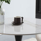 Modern Style Dining Table Round Sintered Stone Dining Table for Home Use Clearhalo ' dining_table' 'Dining Tables & Seating' 'Dining Tables' 'furn' 'furn_dining_table' 'Furniture' 'furniture_dining_table' 'Kitchen & Dining Furniture' 'kitchen&dining_furn' 'kitchen' 'kitchen_dining_table' 3922666