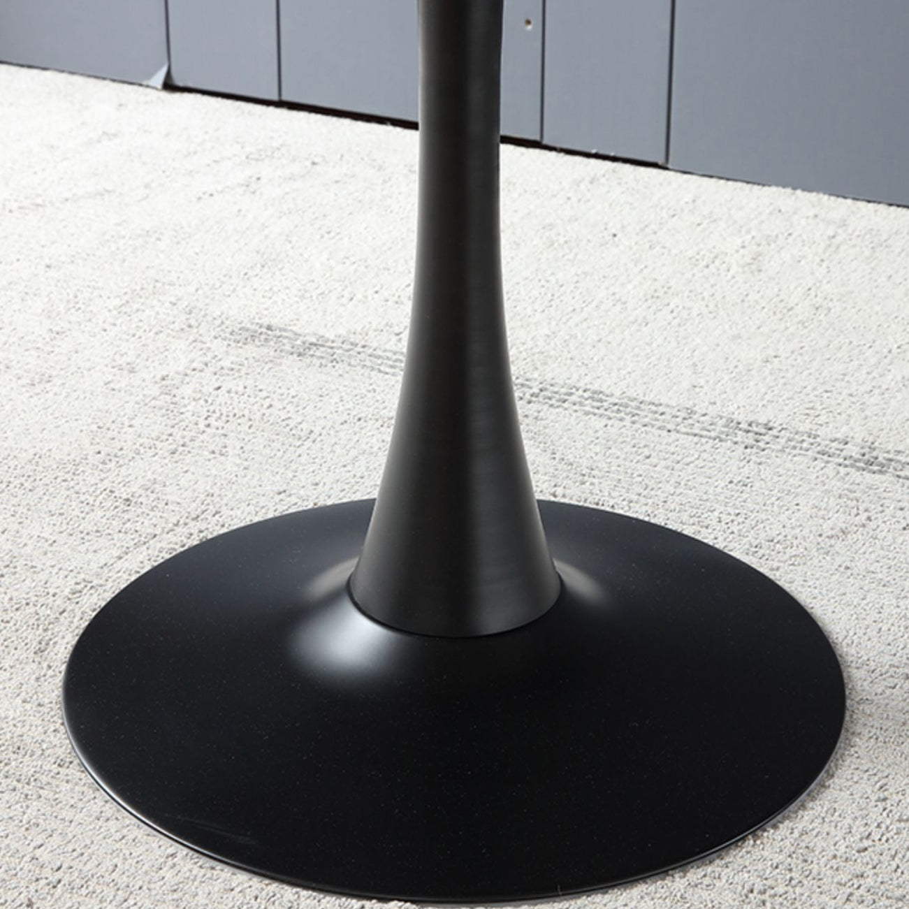 Modern Style Dining Table Round Sintered Stone Dining Table for Home Use Clearhalo ' dining_table' 'Dining Tables & Seating' 'Dining Tables' 'furn' 'furn_dining_table' 'Furniture' 'furniture_dining_table' 'Kitchen & Dining Furniture' 'kitchen&dining_furn' 'kitchen' 'kitchen_dining_table' 3922669