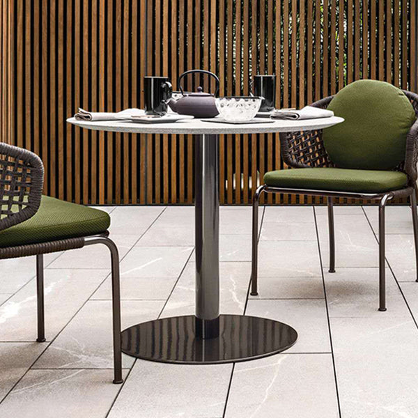 Metal Traditional Luxury Round Dining Table Sintered Stone Table with Pedestal Base Clearhalo ' dining_table' 'Dining Tables & Seating' 'Dining Tables' 'furn' 'furn_dining_table' 'Furniture' 'furniture_dining_table' 'Kitchen & Dining Furniture' 'kitchen&dining_furn' 'kitchen' 'kitchen_dining_table' 3922684