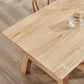 Rectangle Wood Dining Table Modern Pine Table in Nature with 4 Legs for Restaurant Clearhalo ' dining_table' 'Dining Tables & Seating' 'Dining Tables' 'furn' 'furn_dining_table' 'Furniture' 'furniture_dining_table' 'Kitchen & Dining Furniture' 'kitchen&dining_furn' 'kitchen' 'kitchen_dining_table' 3922710