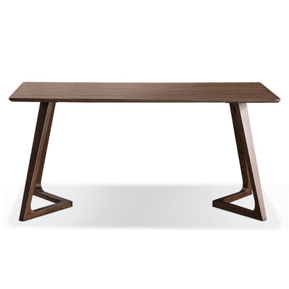 Contemporary Ash Wood Dining Table Double Pedestal Solid Wood Base Rectangle Table for Home Without Chairs Clearhalo ' dining_table' 'Dining Tables & Seating' 'Dining Tables' 'furn' 'furn_dining_table' 'Furniture' 'furniture_dining_table' 'Kitchen & Dining Furniture' 'kitchen&dining_furn' 'kitchen' 'kitchen_dining_table' 3922754