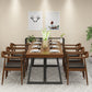 Metal Industrial Rectangle Dining Table Solid Wood Table for Kitchen and Dining Room Clearhalo ' dining_table' 'Dining Tables & Seating' 'Dining Tables' 'furn' 'furn_dining_table' 'Furniture' 'furniture_dining_table' 'Kitchen & Dining Furniture' 'kitchen&dining_furn' 'kitchen' 'kitchen_dining_table' 3922787