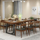 Metal Industrial Rectangle Dining Table Solid Wood Table for Kitchen and Dining Room Clearhalo ' dining_table' 'Dining Tables & Seating' 'Dining Tables' 'furn' 'furn_dining_table' 'Furniture' 'furniture_dining_table' 'Kitchen & Dining Furniture' 'kitchen&dining_furn' 'kitchen' 'kitchen_dining_table' 3922788