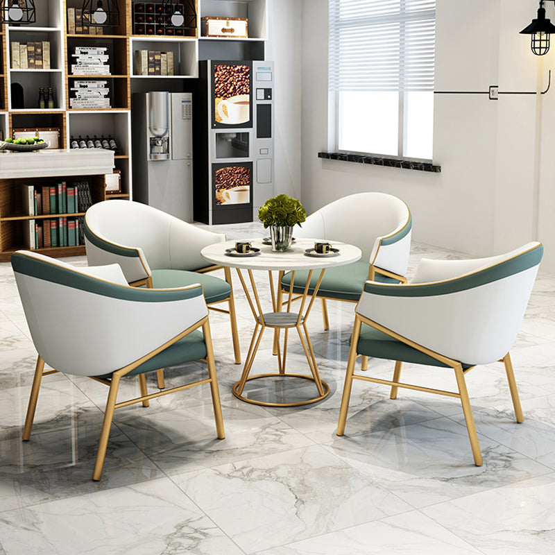 Traditional Luxury White Dining Table Sintered Stone Table with Pedestal Base Clearhalo ' dining_table' 'Dining Tables & Seating' 'Dining Tables' 'furn' 'furn_dining_table' 'Furniture' 'furniture_dining_table' 'Kitchen & Dining Furniture' 'kitchen&dining_furn' 'kitchen' 'kitchen_dining_table' 3922796