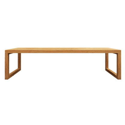 Pine Solid Wood Dining Double Table Pedestal Base Rectangle Table for Home Without Chairs Clearhalo ' dining_table' 'Dining Tables & Seating' 'Dining Tables' 'furn' 'furn_dining_table' 'Furniture' 'furniture_dining_table' 'Kitchen & Dining Furniture' 'kitchen&dining_furn' 'kitchen' 'kitchen_dining_table' 3922812