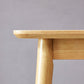 Rubberwood Solid Wood Dining Table 4 Legs Base Wood Table for Kitchen Clearhalo ' dining_table' 'Dining Tables & Seating' 'Dining Tables' 'furn' 'furn_dining_table' 'Furniture' 'furniture_dining_table' 'Kitchen & Dining Furniture' 'kitchen&dining_furn' 'kitchen' 'kitchen_dining_table' 3922869