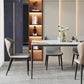 Metal Contemporary Rectangular Table White Sintered Stone Dining Table with Metal Legs Clearhalo ' dining_table' 'Dining Tables & Seating' 'Dining Tables' 'furn' 'furn_dining_table' 'Furniture' 'furniture_dining_table' 'Kitchen & Dining Furniture' 'kitchen&dining_furn' 'kitchen' 'kitchen_dining_table' 3922887