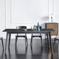 Industrial Rectangle Dining Table for Restaurant Sintered Stone Top Table with 4 Legs Clearhalo ' dining_table' 'Dining Tables & Seating' 'Dining Tables' 'furn' 'furn_dining_table' 'Furniture' 'furniture_dining_table' 'Kitchen & Dining Furniture' 'kitchen&dining_furn' 'kitchen' 'kitchen_dining_table' 3922904