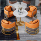 Traditional Luxury Style Dining Table White Round Sintered Stone Table Clearhalo ' dining_table' 'Dining Tables & Seating' 'Dining Tables' 'furn' 'furn_dining_table' 'Furniture' 'furniture_dining_table' 'Kitchen & Dining Furniture' 'kitchen&dining_furn' 'kitchen' 'kitchen_dining_table' 3922917