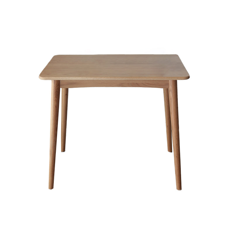 Contemporary Home Furniture Solid Wood Dining Room Collection with 4-foot Natural Without Chairs Clearhalo ' dining_table' 'Dining Tables & Seating' 'Dining Tables' 'furn' 'furn_dining_table' 'Furniture' 'furniture_dining_table' 'Kitchen & Dining Furniture' 'kitchen&dining_furn' 'kitchen' 'kitchen_dining_table' 3922999