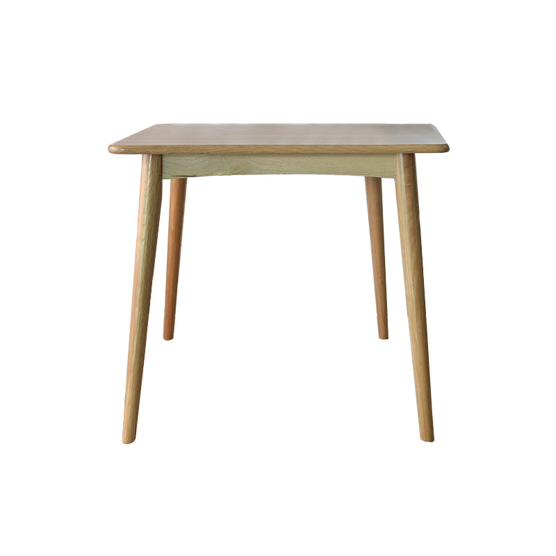 Contemporary Home Furniture Solid Wood Dining Room Collection with 4-foot Natural Without Chairs Clearhalo ' dining_table' 'Dining Tables & Seating' 'Dining Tables' 'furn' 'furn_dining_table' 'Furniture' 'furniture_dining_table' 'Kitchen & Dining Furniture' 'kitchen&dining_furn' 'kitchen' 'kitchen_dining_table' 3923004