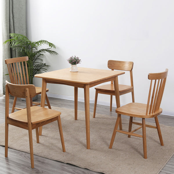 Contemporary Home Furniture Solid Wood Dining Room Collection with 4-foot Clearhalo ' dining_table' 'Dining Tables & Seating' 'Dining Tables' 'furn' 'furn_dining_table' 'Furniture' 'furniture_dining_table' 'Kitchen & Dining Furniture' 'kitchen&dining_furn' 'kitchen' 'kitchen_dining_table' 3923012