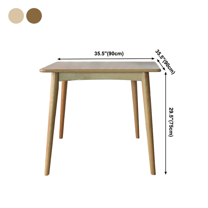 Contemporary Home Furniture Solid Wood Dining Room Collection with 4-foot Clearhalo ' dining_table' 'Dining Tables & Seating' 'Dining Tables' 'furn' 'furn_dining_table' 'Furniture' 'furniture_dining_table' 'Kitchen & Dining Furniture' 'kitchen&dining_furn' 'kitchen' 'kitchen_dining_table' 3923016