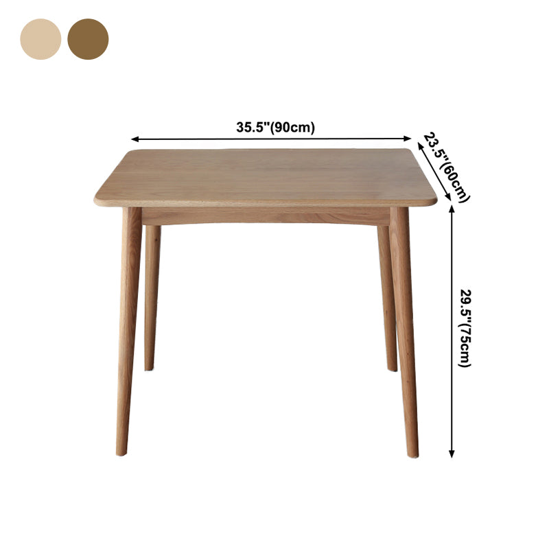 Contemporary Home Furniture Solid Wood Dining Room Collection with 4-foot Clearhalo ' dining_table' 'Dining Tables & Seating' 'Dining Tables' 'furn' 'furn_dining_table' 'Furniture' 'furniture_dining_table' 'Kitchen & Dining Furniture' 'kitchen&dining_furn' 'kitchen' 'kitchen_dining_table' 3923018