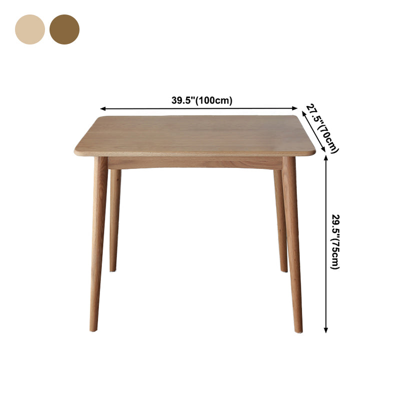 Contemporary Home Furniture Solid Wood Dining Room Collection with 4-foot Clearhalo ' dining_table' 'Dining Tables & Seating' 'Dining Tables' 'furn' 'furn_dining_table' 'Furniture' 'furniture_dining_table' 'Kitchen & Dining Furniture' 'kitchen&dining_furn' 'kitchen' 'kitchen_dining_table' 3923022