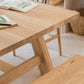 Rectangle Pine Solid Wood Table in Nature Modern Dining Table with Trestle Base for Restaurant Clearhalo ' dining_table' 'Dining Tables & Seating' 'Dining Tables' 'furn' 'furn_dining_table' 'Furniture' 'furniture_dining_table' 'Kitchen & Dining Furniture' 'kitchen&dining_furn' 'kitchen' 'kitchen_dining_table' 3923072