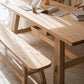 Rectangle Pine Solid Wood Table in Nature Modern Dining Table with Trestle Base for Restaurant Clearhalo ' dining_table' 'Dining Tables & Seating' 'Dining Tables' 'furn' 'furn_dining_table' 'Furniture' 'furniture_dining_table' 'Kitchen & Dining Furniture' 'kitchen&dining_furn' 'kitchen' 'kitchen_dining_table' 3923073