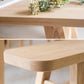 Rectangle Pine Solid Wood Table in Nature Modern Dining Table with Trestle Base for Restaurant Clearhalo ' dining_table' 'Dining Tables & Seating' 'Dining Tables' 'furn' 'furn_dining_table' 'Furniture' 'furniture_dining_table' 'Kitchen & Dining Furniture' 'kitchen&dining_furn' 'kitchen' 'kitchen_dining_table' 3923075