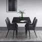 Industrial Home Sintered Stone Dining Table 4 Legs Carbon Steel Base Rectangle Table Clearhalo ' dining_table' 'Dining Tables & Seating' 'Dining Tables' 'furn' 'furn_dining_table' 'Furniture' 'furniture_dining_table' 'Kitchen & Dining Furniture' 'kitchen&dining_furn' 'kitchen' 'kitchen_dining_table' 3923172