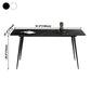 Industrial Home Sintered Stone Dining Table 4 Legs Carbon Steel Base Rectangle Table Clearhalo ' dining_table' 'Dining Tables & Seating' 'Dining Tables' 'furn' 'furn_dining_table' 'Furniture' 'furniture_dining_table' 'Kitchen & Dining Furniture' 'kitchen&dining_furn' 'kitchen' 'kitchen_dining_table' 3923179