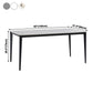 Industrial Sintered Stone Dining Scratch Resistant Table 4 Legs Base Rectangle Table for Home Clearhalo ' dining_table' 'Dining Tables & Seating' 'Dining Tables' 'furn' 'furn_dining_table' 'Furniture' 'furniture_dining_table' 'Kitchen & Dining Furniture' 'kitchen&dining_furn' 'kitchen' 'kitchen_dining_table' 3923261
