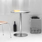 Industrial Dining Room Table Stainless Steel Table with Pedestal Table for Home Kitchen Dinner Clearhalo ' dining_table' 'Dining Tables & Seating' 'Dining Tables' 'furn' 'furn_dining_table' 'Furniture' 'furniture_dining_table' 'Kitchen & Dining Furniture' 'kitchen&dining_furn' 'kitchen' 'kitchen_dining_table' 3923309