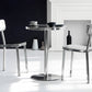 Industrial Dining Room Table Stainless Steel Table with Pedestal Table for Home Kitchen Dinner Clearhalo ' dining_table' 'Dining Tables & Seating' 'Dining Tables' 'furn' 'furn_dining_table' 'Furniture' 'furniture_dining_table' 'Kitchen & Dining Furniture' 'kitchen&dining_furn' 'kitchen' 'kitchen_dining_table' 3923316