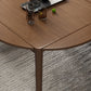 Extendable Round Dining Table Modern Adjustable Square Wooden Table with 4 Legs Clearhalo ' dining_table' 'Dining Tables & Seating' 'Dining Tables' 'furn' 'furn_dining_table' 'Furniture' 'furniture_dining_table' 'Kitchen & Dining Furniture' 'kitchen&dining_furn' 'kitchen' 'kitchen_dining_table' 3923384