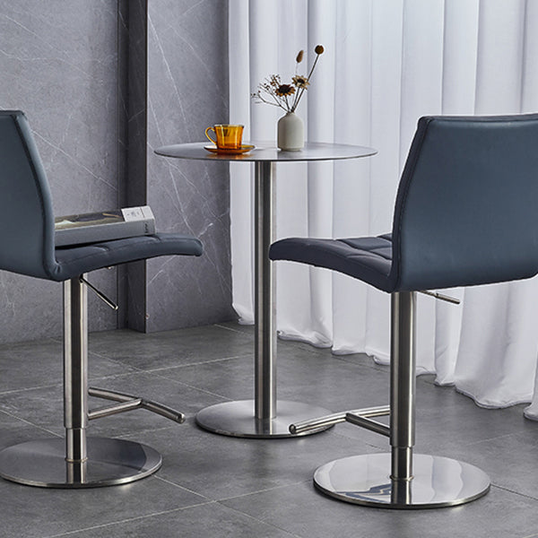 Metal Industrial Dining Table Stainless Steel Table for Kitchen and Dining Room Clearhalo ' dining_table' 'Dining Tables & Seating' 'Dining Tables' 'furn' 'furn_dining_table' 'Furniture' 'furniture_dining_table' 'Kitchen & Dining Furniture' 'kitchen&dining_furn' 'kitchen' 'kitchen_dining_table' 3923399