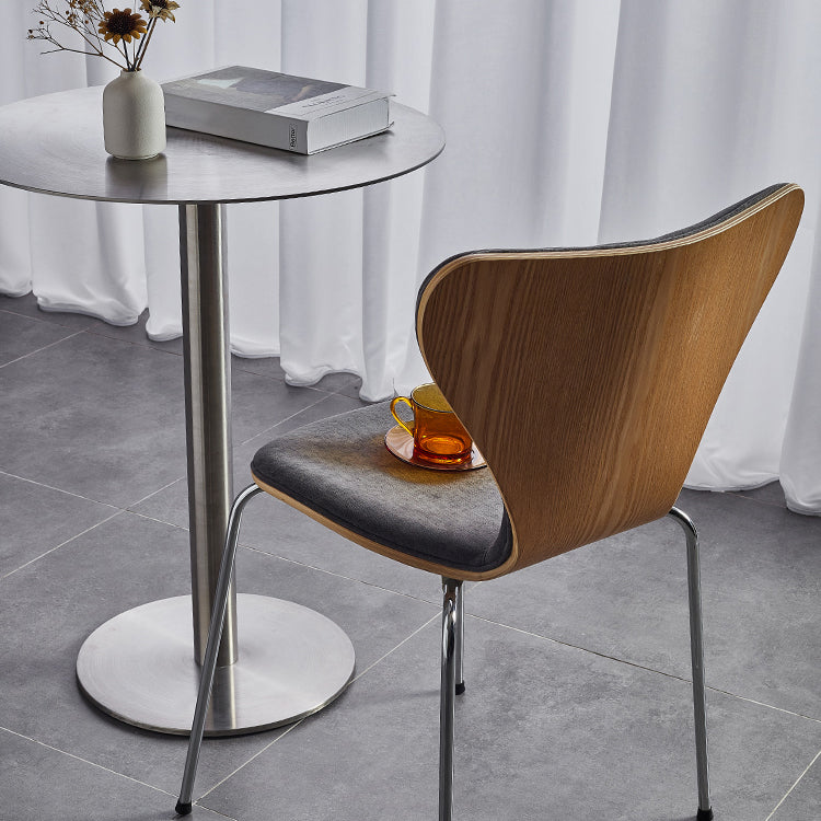 Metal Industrial Dining Table Stainless Steel Table for Kitchen and Dining Room Clearhalo ' dining_table' 'Dining Tables & Seating' 'Dining Tables' 'furn' 'furn_dining_table' 'Furniture' 'furniture_dining_table' 'Kitchen & Dining Furniture' 'kitchen&dining_furn' 'kitchen' 'kitchen_dining_table' 3923402