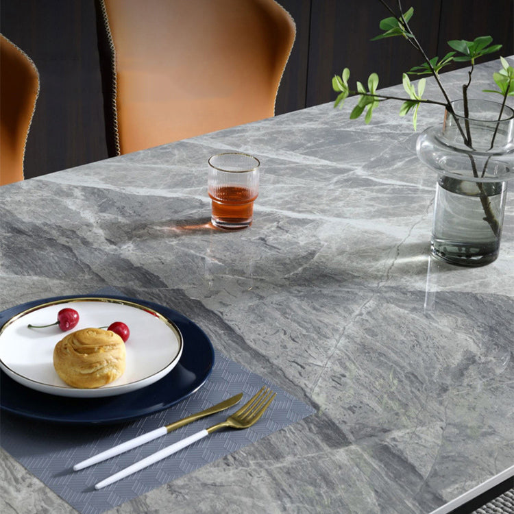 Sintered Stone Top Dining Table for Restaurant Industrial Kitchen Table with 4 Legs Clearhalo ' dining_table' 'Dining Tables & Seating' 'Dining Tables' 'furn' 'furn_dining_table' 'Furniture' 'furniture_dining_table' 'Kitchen & Dining Furniture' 'kitchen&dining_furn' 'kitchen' 'kitchen_dining_table' 3923413