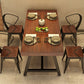 Industrial Rectangle Dining Room Table Pine Solid Wood Table with Trestle Base Clearhalo ' dining_table' 'Dining Tables & Seating' 'Dining Tables' 'furn' 'furn_dining_table' 'Furniture' 'furniture_dining_table' 'Kitchen & Dining Furniture' 'kitchen&dining_furn' 'kitchen' 'kitchen_dining_table' 3923486