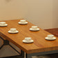Industrial Rectangle Dining Room Table Solid Wood Table with Trestle Base for Home Kitchen Dinner Clearhalo ' dining_table' 'Dining Tables & Seating' 'Dining Tables' 'furn' 'furn_dining_table' 'Furniture' 'furniture_dining_table' 'Kitchen & Dining Furniture' 'kitchen&dining_furn' 'kitchen' 'kitchen_dining_table' 3923511