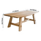 Solid Wood Rectangle Dining Table in Nature Contemporary Wooden Table with Trestle Base Clearhalo ' dining_table' 'Dining Tables & Seating' 'Dining Tables' 'furn' 'furn_dining_table' 'Furniture' 'furniture_dining_table' 'Kitchen & Dining Furniture' 'kitchen&dining_furn' 'kitchen' 'kitchen_dining_table' 3923568