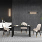 Traditional Luxury Rectangle Dining Table Sintered Stone Table with Double Pedestal Clearhalo ' dining_table' 'Dining Tables & Seating' 'Dining Tables' 'furn' 'furn_dining_table' 'Furniture' 'furniture_dining_table' 'Kitchen & Dining Furniture' 'kitchen&dining_furn' 'kitchen' 'kitchen_dining_table' 3923607