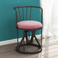 Floating Tensegrity Chair Metal Slat Back Dining Armless Single Chair for Home Use Nude Pink 1 Piece Black Clearhalo ' kitchen&dining_furn' 'Dining Chairs' 'Dining Tables & Seating' 'dining_chair' 'furn' 'furn_dining_chair' 'Furniture' 'furniture_dining_chair' 'Kitchen & Dining Furniture' 'kitchen' 3929399