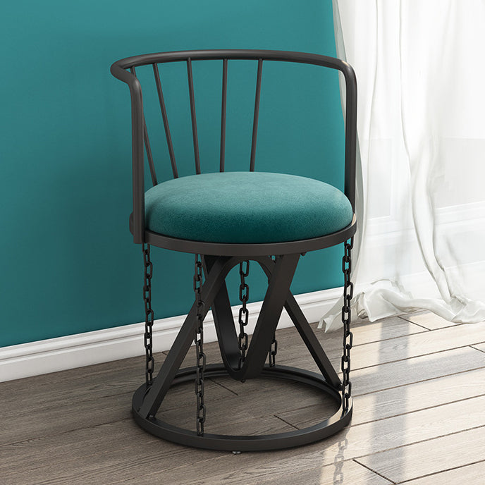 Floating Tensegrity Chair Metal Slat Back Dining Armless Single Chair for Home Use Green 1 Piece Black Clearhalo ' kitchen&dining_furn' 'Dining Chairs' 'Dining Tables & Seating' 'dining_chair' 'furn' 'furn_dining_chair' 'Furniture' 'furniture_dining_chair' 'Kitchen & Dining Furniture' 'kitchen' 3929406