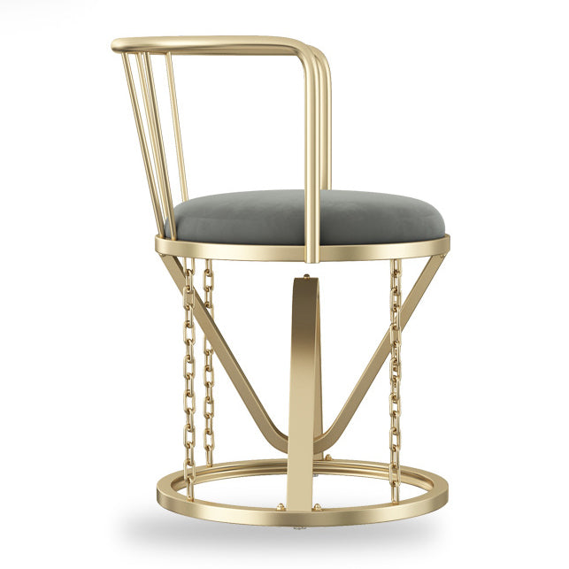 Floating Tensegrity Chair Metal Slat Back Dining Armless Single Chair for Home Use Clearhalo ' kitchen&dining_furn' 'Dining Chairs' 'Dining Tables & Seating' 'dining_chair' 'furn' 'furn_dining_chair' 'Furniture' 'furniture_dining_chair' 'Kitchen & Dining Furniture' 'kitchen' 3929413