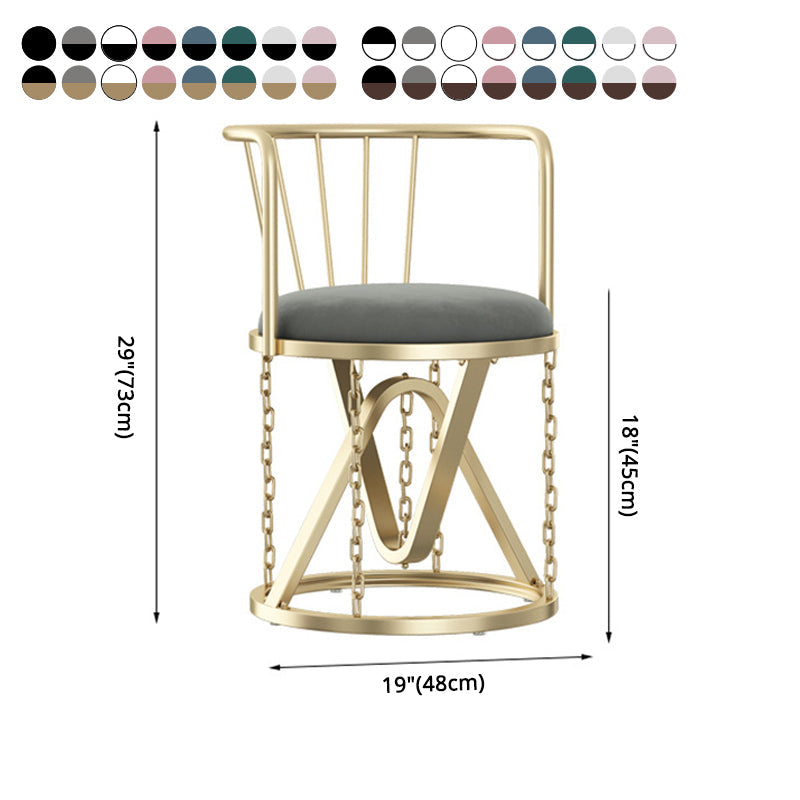 Floating Tensegrity Chair Metal Slat Back Dining Armless Single Chair for Home Use Clearhalo ' kitchen&dining_furn' 'Dining Chairs' 'Dining Tables & Seating' 'dining_chair' 'furn' 'furn_dining_chair' 'Furniture' 'furniture_dining_chair' 'Kitchen & Dining Furniture' 'kitchen' 3929438