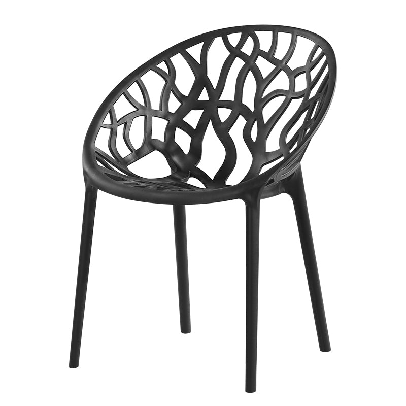 Contemporary Plastic Dining Room Chairs Armless Open Back Dining Side Chair for Restaurant Clearhalo ' kitchen&dining_furn' 'Dining Chairs' 'Dining Tables & Seating' 'dining_chair' 'furn' 'furn_dining_chair' 'Furniture' 'furniture_dining_chair' 'Kitchen & Dining Furniture' 'kitchen' 3944015