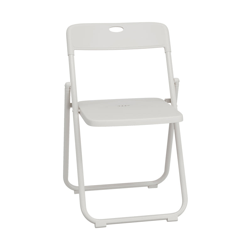 Contemporary Metal Dining Armless Chairs Plastic Open Back Dining Side Chair White 1 Piece Clearhalo ' kitchen&dining_furn' 'Dining Chairs' 'Dining Tables & Seating' 'dining_chair' 'furn' 'furn_dining_chair' 'Furniture' 'furniture_dining_chair' 'Kitchen & Dining Furniture' 'kitchen' 3944135