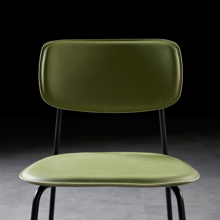 Contemporary Metal Dining Room Chairs Armless Open Back Dining Chair for Home Use Clearhalo ' kitchen&dining_furn' 'Dining Chairs' 'Dining Tables & Seating' 'dining_chair' 'furn' 'furn_dining_chair' 'Furniture' 'furniture_dining_chair' 'Kitchen & Dining Furniture' 'kitchen' 3944254