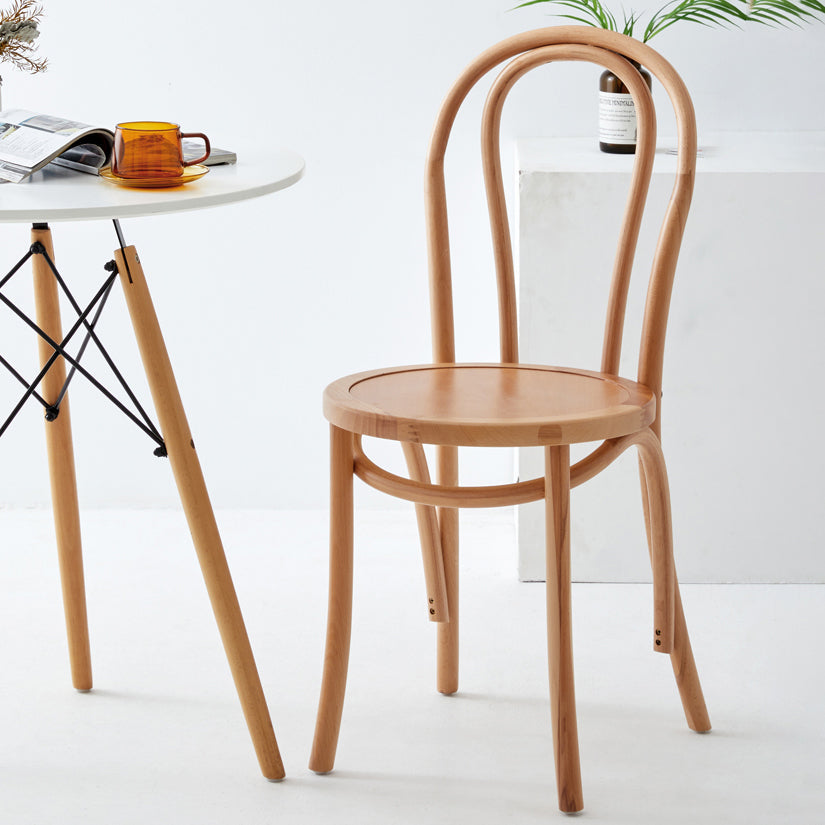 Modern Style Beech Wood Chairs Windsor Back Side Kitchen Dining Chairs Clearhalo ' kitchen&dining_furn' 'Dining Chairs' 'Dining Tables & Seating' 'dining_chair' 'furn' 'furn_dining_chair' 'Furniture' 'furniture_dining_chair' 'Kitchen & Dining Furniture' 'kitchen' 3944319