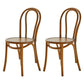 Modern Style Beech Wood Chairs Windsor Back Side Kitchen Dining Chairs Brown Wood 2 Piece Set Clearhalo ' kitchen&dining_furn' 'Dining Chairs' 'Dining Tables & Seating' 'dining_chair' 'furn' 'furn_dining_chair' 'Furniture' 'furniture_dining_chair' 'Kitchen & Dining Furniture' 'kitchen' 3944329